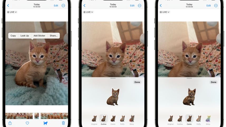 নতুন ফিচার স্টিকার ম্যানিয়া। ছবি: সংগৃহীত