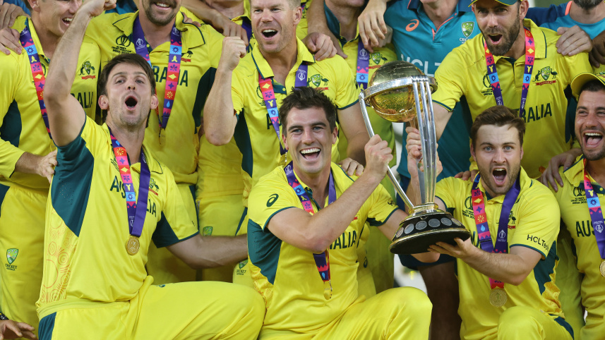 অস্ট্রেলিয়ার ষষ্ঠ শিরোপা