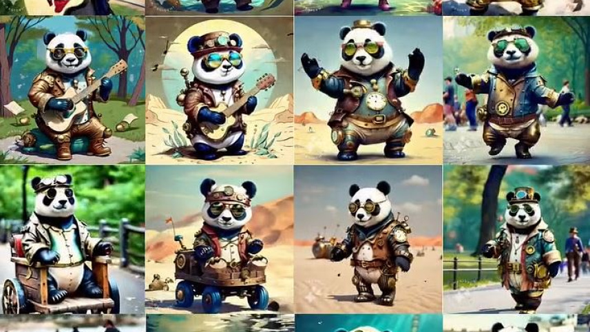 টেক্সট লিখে দিলেই ৪ সেকেন্ডের ভিডিও বানাতে পারবে ইমু। ছবি: মেটা থেকে সংগৃহীত 