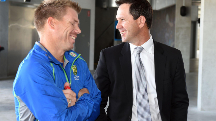 ponting and warner