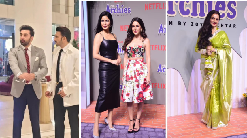 রণবীর কাপুর, রণবীর সিং, ক্যাটরিনা কাইফ , ইসাবেল কাইফ, রেখা