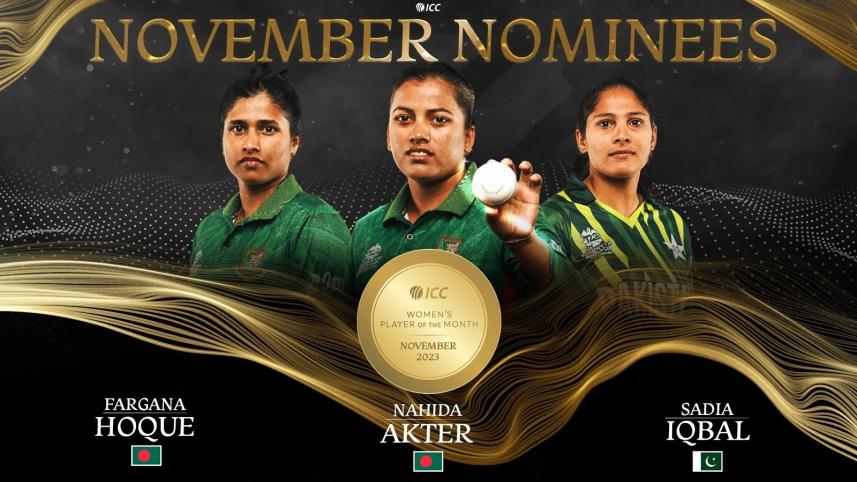 ICC Women’s Player of the Month nominees