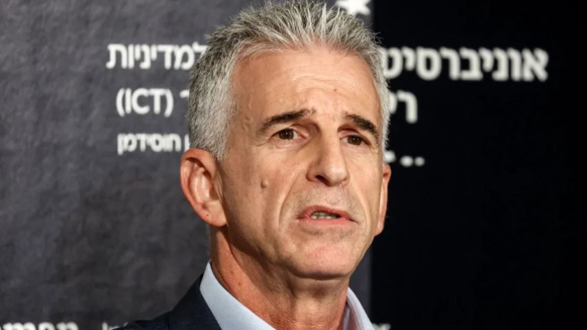 মোসাদ প্রধান ডেইভিড বারনিয়া। ফাইল ছবি: এএফপি