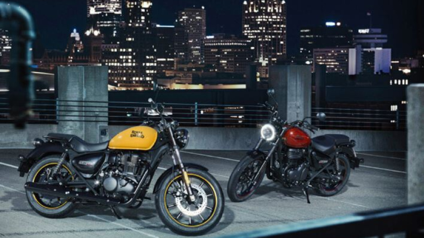 রয়াল এনফিল্ডের মিটিওর ৩৫০ মডেল। ছবি: রয়াল এনফিল্ডের ওয়েবসাইট