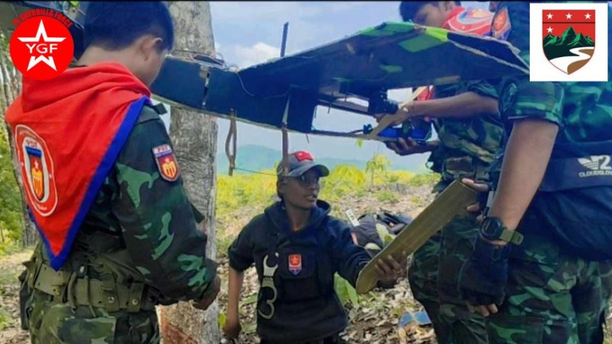 মিয়ানমারে সেনাদের ওপর হামলা