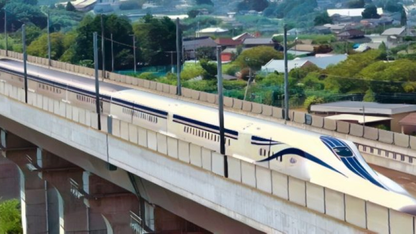 এলজিরো সিরিজ শিনকানসেন ট্রেন। ছবি: সংগৃহীত