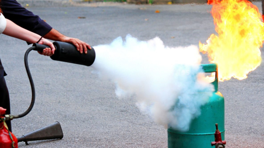 অগ্নিনির্বাপক যন্ত্র। ছবি: সংগৃহীত