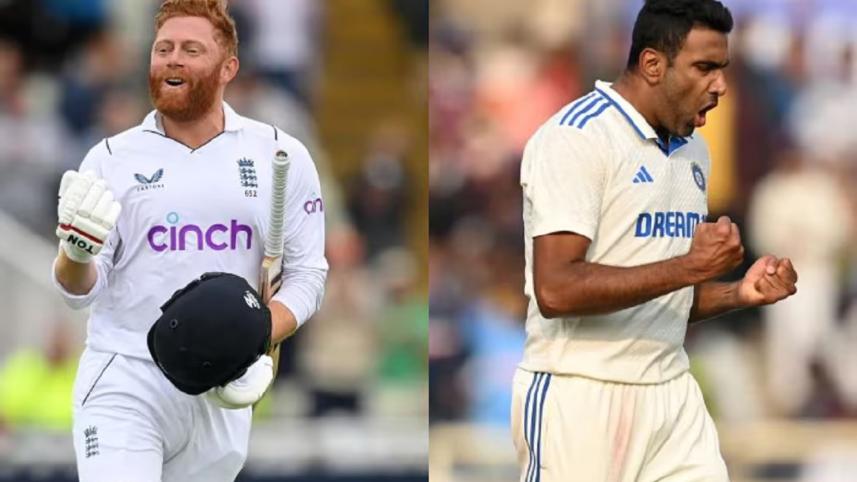 ravichandran ashwin and jonny bairstow