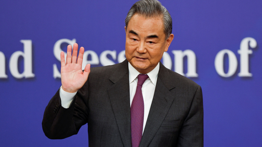 চীনের পররাষ্ট্রমন্ত্রী ওয়াং ই। ছবি: রয়টার্স