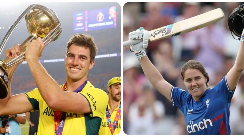 Pat Cummins and Nat Sciver-Brunt