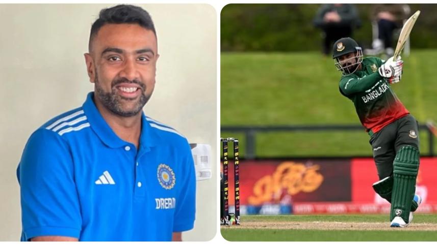 ravichandran ashwin & Litton Das