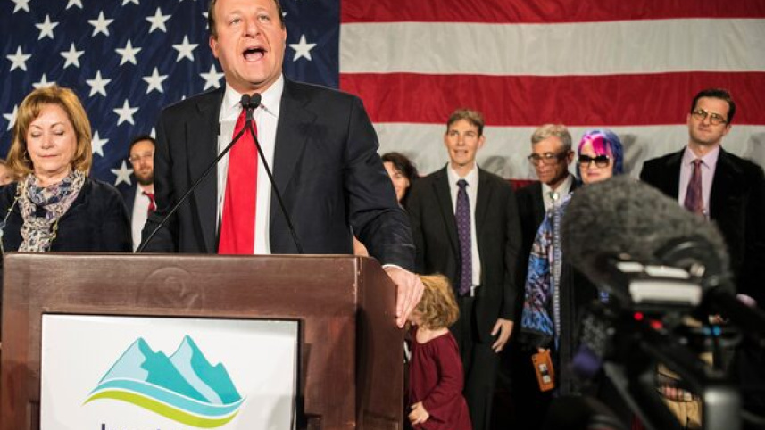 কলোরাডোর গভর্নর জ্যারেড পোলিস। ছবি: রয়টার্স