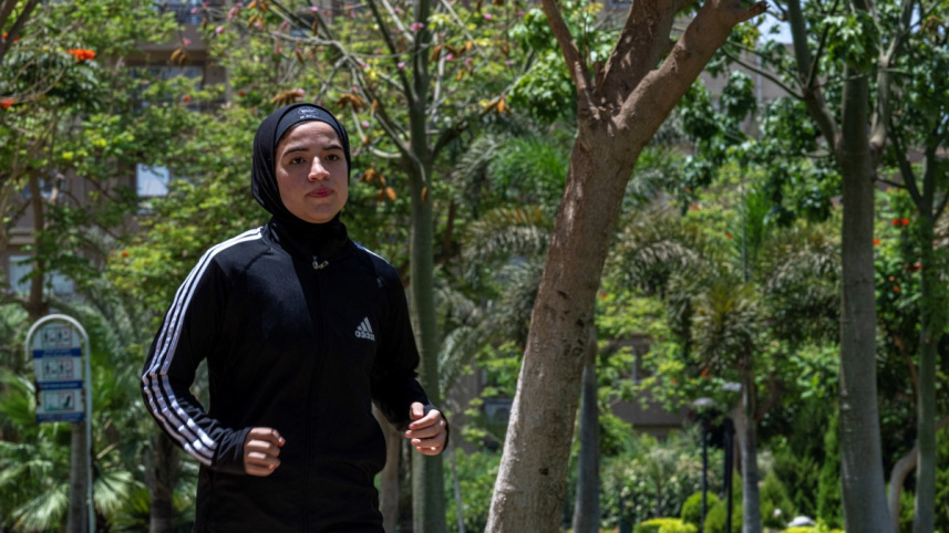 বিশ্বমঞ্চে ফিলিস্তিনের পতাকা ওড়াতে চান মাইস । ছবি: এএফপি