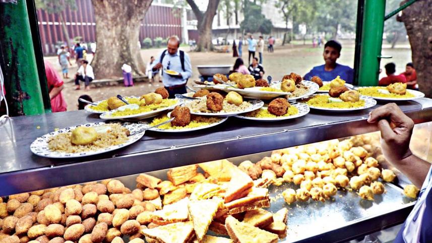 ঢাবি ক্যাম্পাসের খাবার