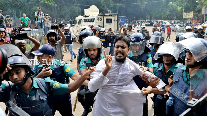 ঢাকা বিশ্ববিদ্যালয়, টিএসসি, কোটা আন্দোলন, কোটা সংস্কার,