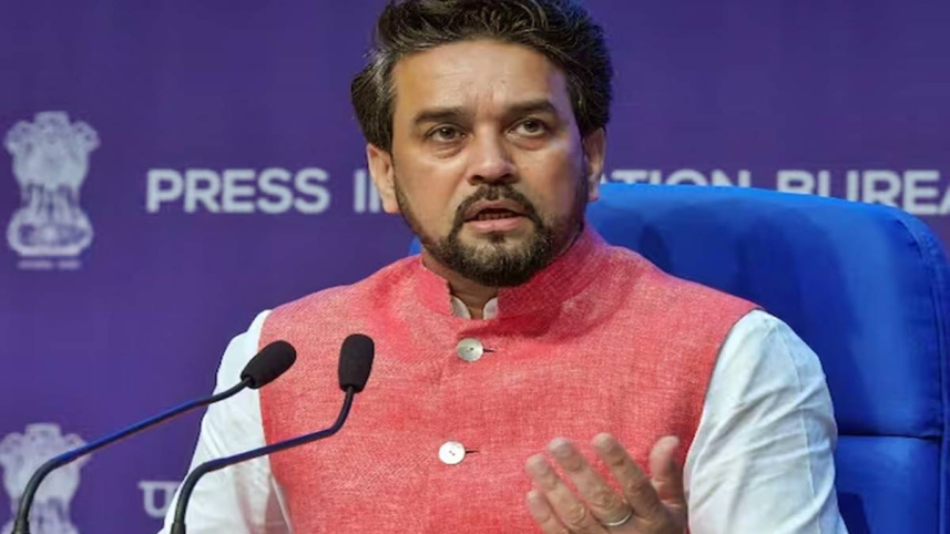 বিজেপি নেতা অনুরাগ ঠাকুর। ছবি: স্টেটসম্যান 