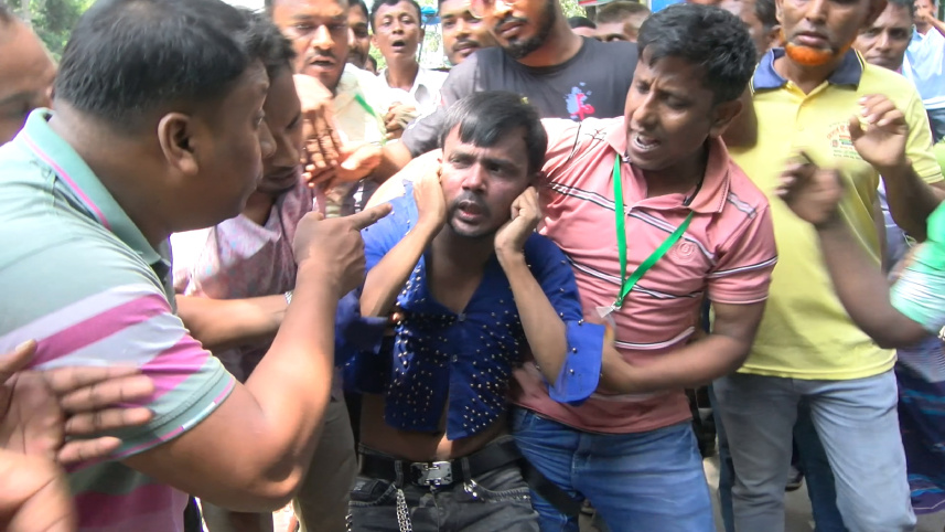 হিরো আলমকে মারধর