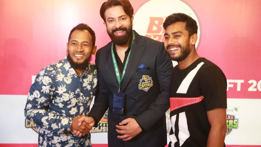 Mushfiqur Rahim, Shakib Khan & Mehidy Hasan Miraz