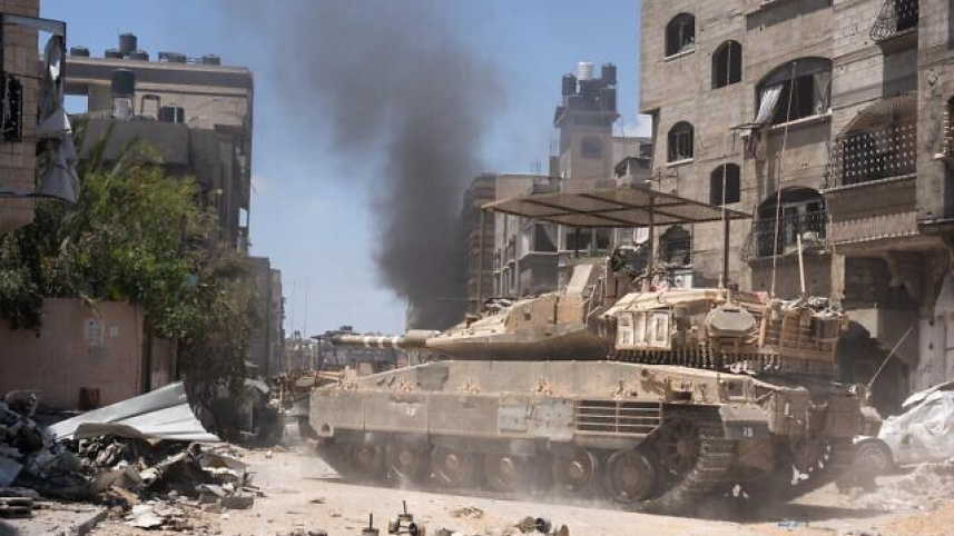 জাবালিয়ায় নতুন করে স্থল অভিযান শুরু করেছে ইসরায়েল। ছবি: আইডিএফের ওয়েবসাইট থেকে নেওয়া