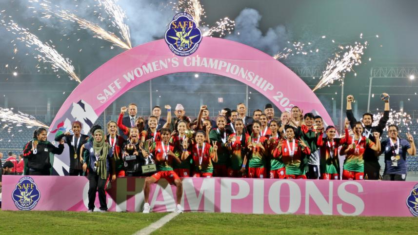 saff women's champion Bangladesh