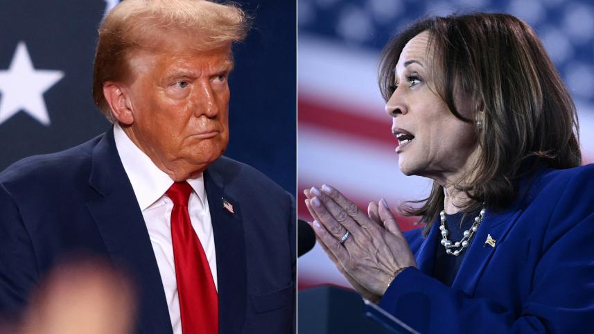 trump vs kamala