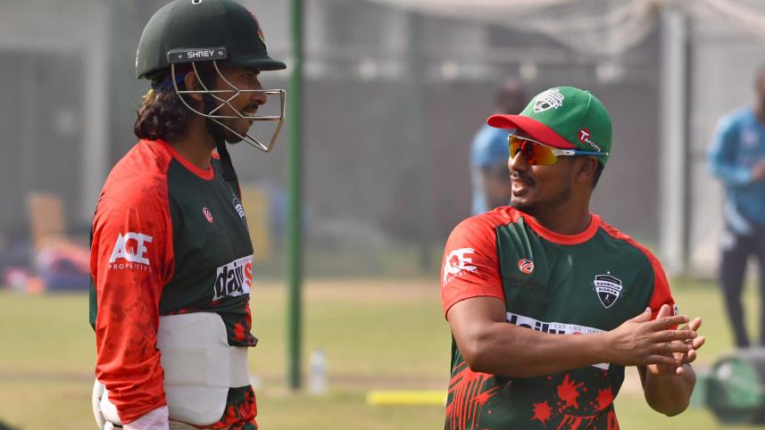 Soumya Sarkar and Mohammad Ashraful