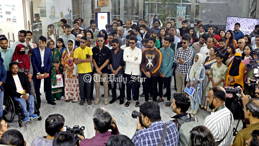 জুলাই গণঅভ্যুত্থান নিয়ে ডেইলি স্টারের প্রদর্শনী