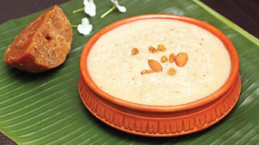 খেজুর গুড়ের পায়েস রেসিপি
