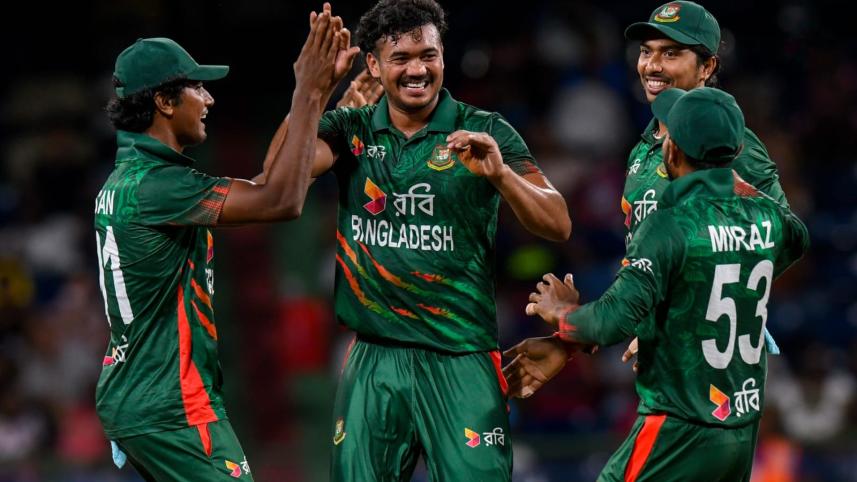ওয়েস্ট ইন্ডিজে বাংলাদেশের টি-টোয়েন্টি সিরিজ জয়