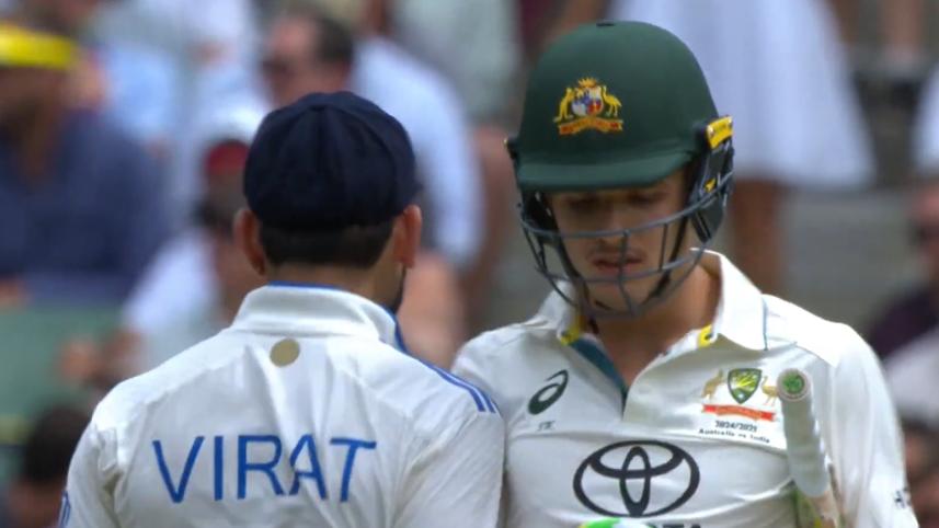 Virat Kohli -Sam Konstas 