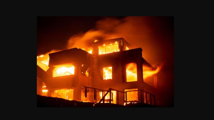 ক্যালিফোর্নিয়ায় দাবানল