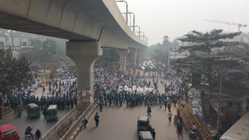 শাহবাগ অবরোধ