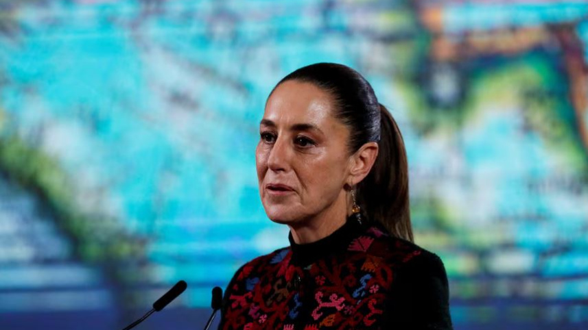 মেক্সিকোর প্রেসিডেন্ট ক্লদিয়া শেনবম। ফাইল ছবি: রয়টার্স