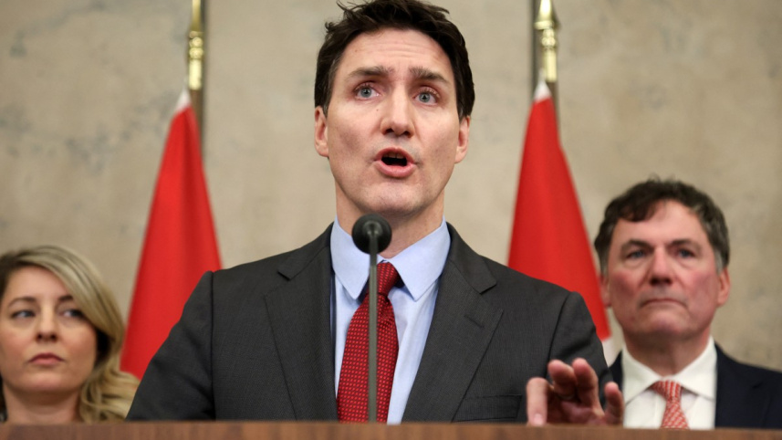 কানাডার প্রধানমন্ত্রী জাস্টিন ট্রুডো। ছবি: এএফপি