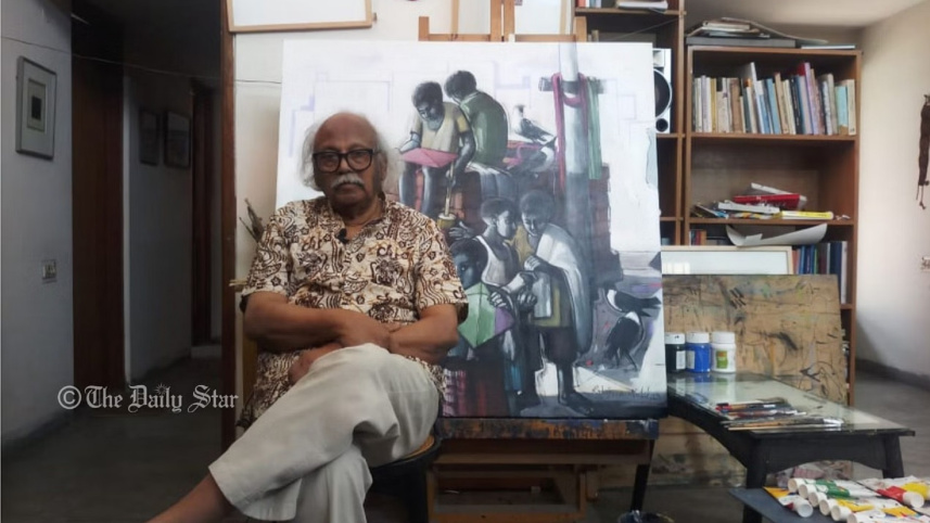 চারুকলা অনুষদের অনুষ্ঠানে রফিকুন নবী