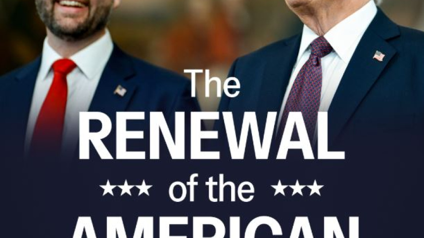 হোয়াইট হাউসের পোষ্টার। ছবি: হোয়াইট হাউসের এক্স হ্যান্ডল