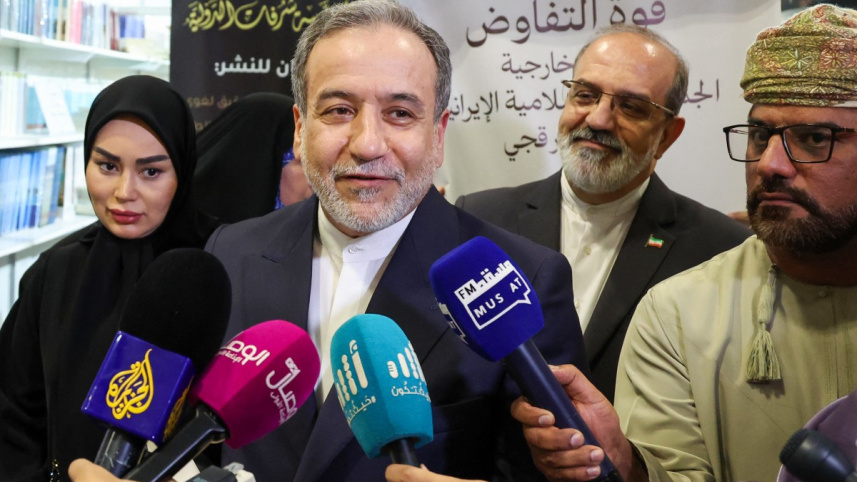 ইরানের পররাষ্ট্রমন্ত্রী আব্বাস আরাঘচি। ছবি: এএফপি