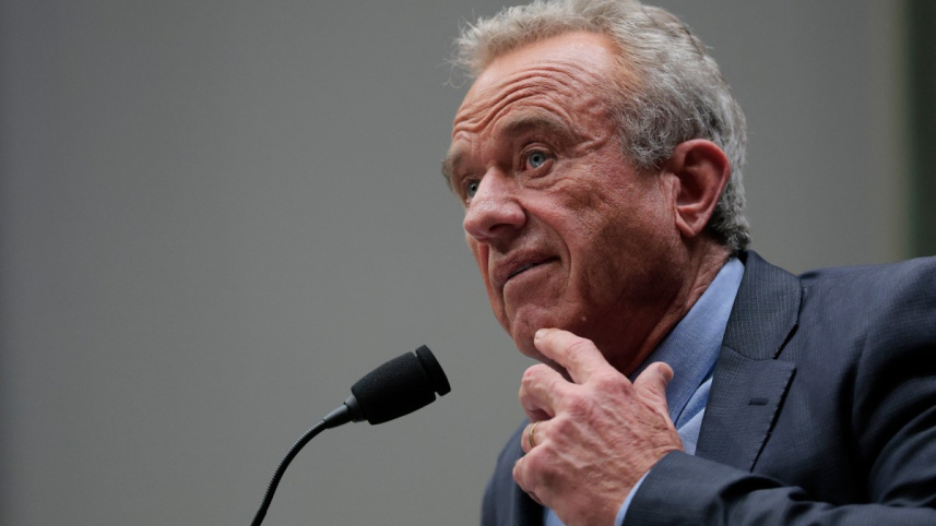 মার্কিন স্বাস্থ্যমন্ত্রী রবার্ট এফ কেনেডি জুনিয়র। ছবি: এএফপি