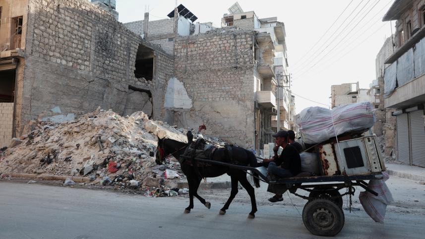 যুদ্ধবিধ্বস্ত সিরিয়ার আলেপ্পো শহরের দৃশ্য। ফাইল ছবি: রয়টার্স