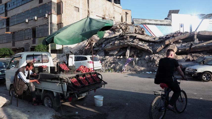 যুদ্ধবিধ্বস্ত সিরিয়ার আলেপ্পো শহরের দৃশ্য। ফাইল ছবি: রয়টার্স