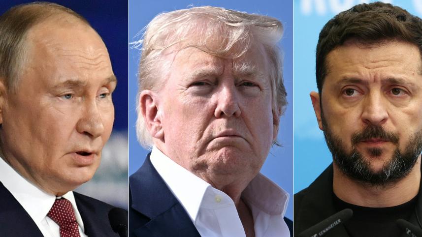 Trump Putin Zelenskyi