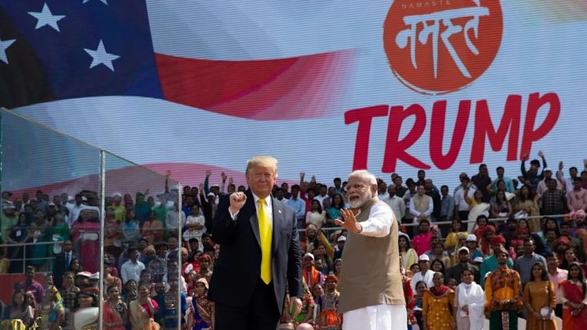 namaste trump