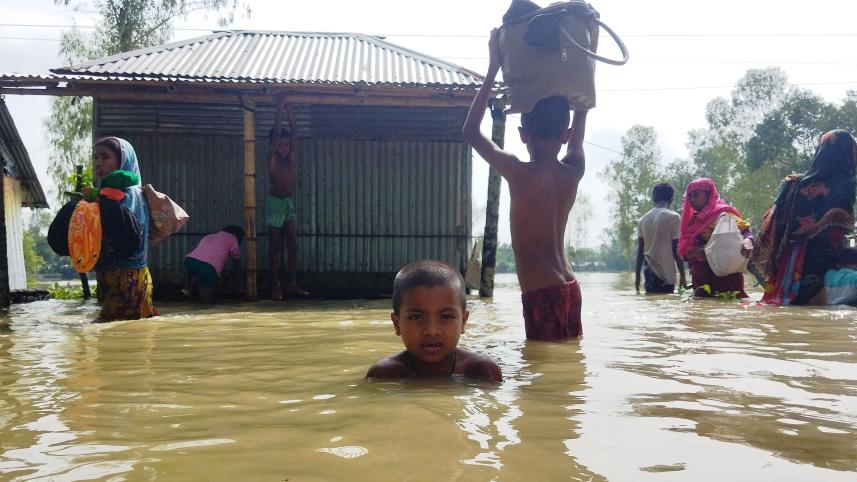 তিস্তা দুধকুমার বন্যা পরিস্থিতি