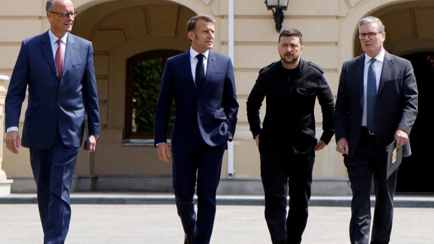 Zelenskyi and Coalition of the willing