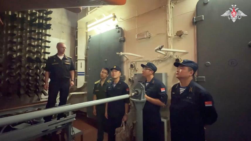 China Russia Joint Naval Drill