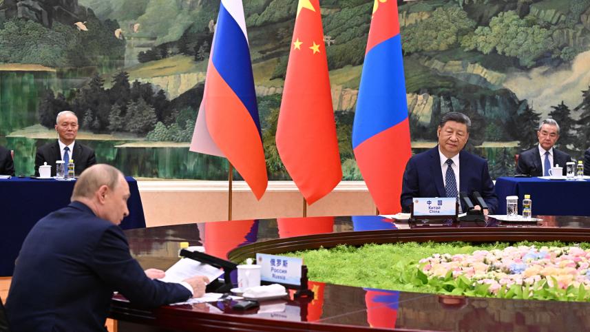 China Russia Meeting