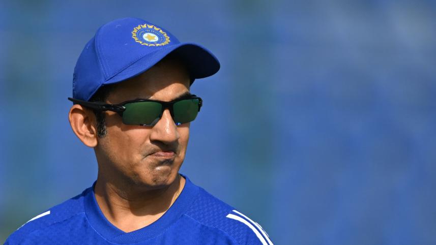 India's head coach Gautam Gambhir
