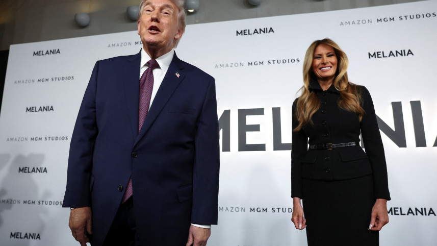 Trump and Melania