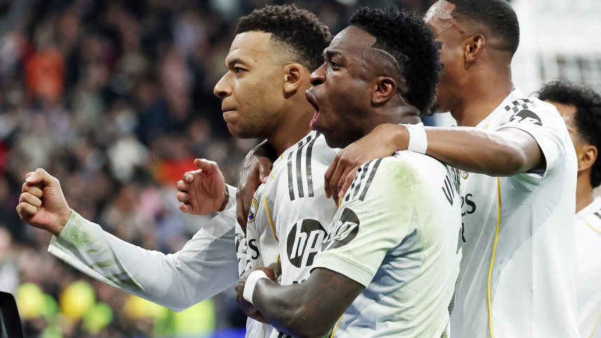 Real Madrid's Kylian Mbappe