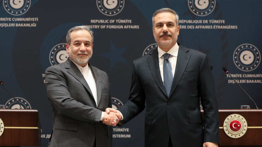 Hakan Fidan and Abbas Araqkchi